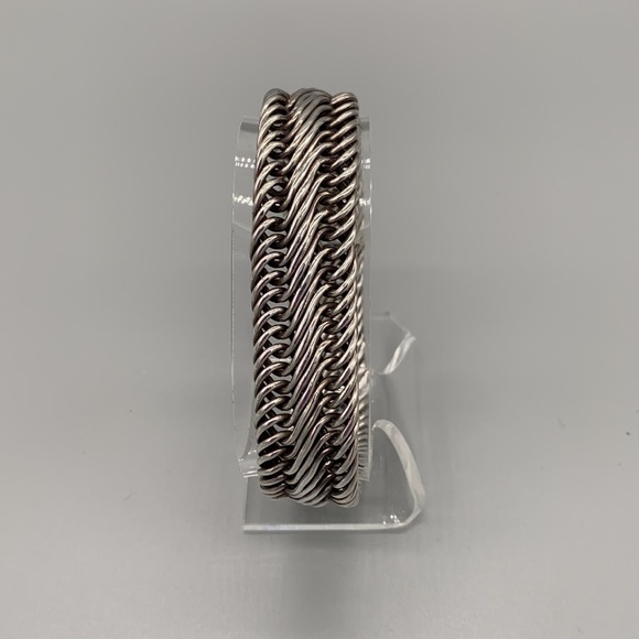 Very, RARE, Lois Hill sterling continuous link bracelet in 8 inch length 🌻 - Picture 3 of 6